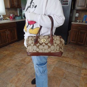 COACH LARGE SHOULDER BAG